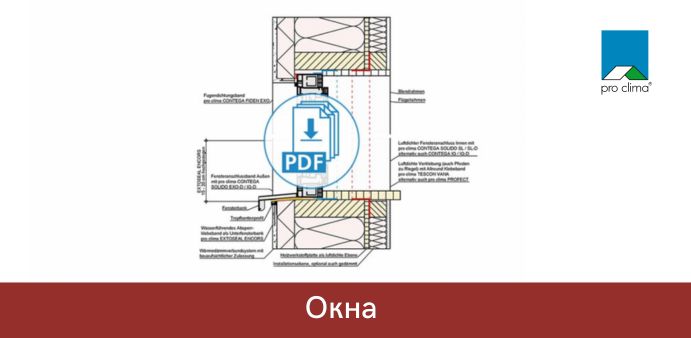 Каркасная стена, соединение с окнами